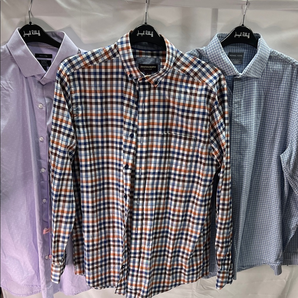 3 designers formal shirts ( size L-XL )